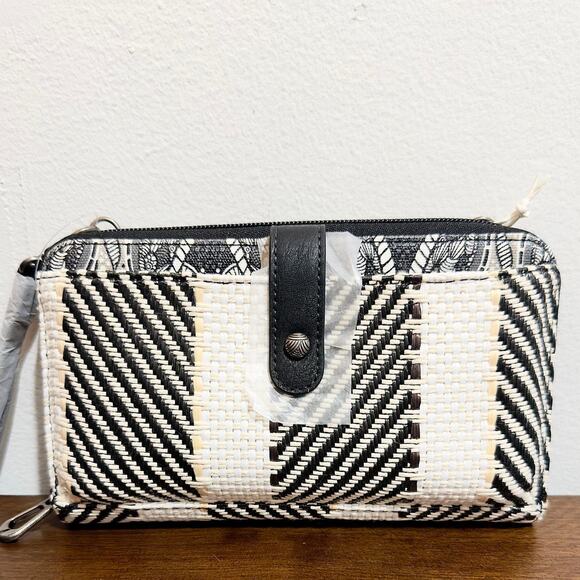 NWT: Sakroots - Women's, Woven, Convertible Wristlet/ Crossbody Bag - Picture 2 of 5